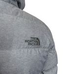 The North Face Gotham Parka II Down Jacket Women’s Size Small Grey Heather Zip Photo 6