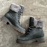 Timberland Courmayeur Valley Waterproof 6” Boots in Med Grey, Size 8 NEW in Box Photo 6
