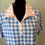 kim rogers Blue and Pink Checkered Women's Top Kim Roger’s large Photo 1