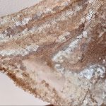 Lulus Slink and Wink Rose Gold Sequin Maxi Sleeveless Dress Pink Size XS Photo 10