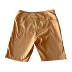 Natori Bright Fluorescent Tangerine Orange Athletic Bike‎ Shorts Size L Photo 3