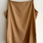 Soma  Satin Tank Top, Beige/Tan, Size Medium Photo 0