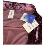 Abound New Nordstrom Skirt L Crushed Velvet Velour Mini Retro 90s Y2K  Burgundy Photo 5