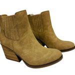 Kork-Ease Korks Hadley Natural Nubuck Chunky Block Heel Booties Womens Size 9M NWB Photo 8