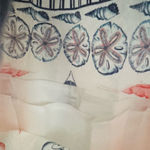 Farm Rio Printed Linen Blend Midi Skirt, Size XS Photo 10