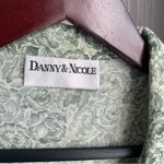 Danny & Nicole  Vintage Dress Green Cottage Core Prairie Dress Midi Length 80's Photo 4