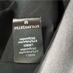 DO+BE  Mini Dress Womens M Black Puff Sleeve One Shoulder LBD Cocktail Birthday Photo 5