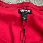 True Religion NWT Red Taping Tee Dress Size L Photo 12