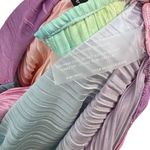 Dressed in Lala Rainbow Daydream Plissé Pleated Top Notched Collar Size‎ Medium Pink Photo 14