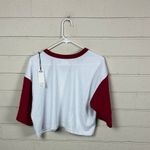 Mr. Men Little Miss Sunshine White Cropped Tee size XL NWT Photo 1