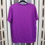 Nike  Athletic Purple Black Dri-Fit Tee Photo 1