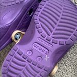 Crocs  Purple/Gold JMU James Madison University Dukes Classic Clogs SIZE 1M 3W Photo 5