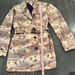 Coldwater Creek  Rainflower Trench Coat Size XS 4-6 Photo 5