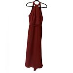 Christina Wu  burgundy lace and chiffon formal dress nwot Photo 2