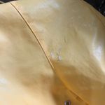 Burberry  Yellow Coat with Plaid Lining Photo 5