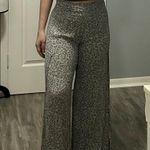 REWASH Bohemian Animal Print Wide Leg wide High Waisted Pants Size Medium Photo 0