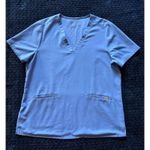 FIGS  Women's Technical Collection Catarina Pocket‎ Scrub Top Blue Size XL Photo 0