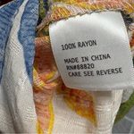 Nicole Miller NWT  Floral Cropped Boho Blouse Sz M Photo 4