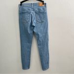 ZARA Cropped Blue Jeans Photo 3