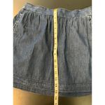 Old Navy Women's A-Line Chambray Skirt Size S Blue Short Casual Elastic Waist Photo 6
