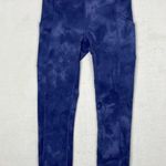 Lululemon Invigorate High-Rise Crop 23" *Diamond Dye Shade Naval Blue Size 4 Photo 5