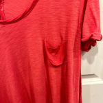 Anthropologie  T.LA Pink Tie Back detail Short‎ Sleeve Top size Small Photo 1