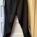 ZARA olive green black white stripe urban elastic waist pants joggers XXL Photo 0