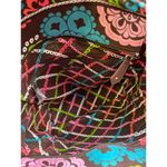 Vera Bradley  Lola floral Women's Tote Purse Shoulder bag Brown multi SKU 6125 Photo 6
