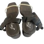 Free People  High Heel Sandals Square Toe Jelly Ankle Straps Size 40 Women's 9.5 Photo 7