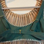 Xhilaration  Green Crop Top with White Trim Photo 6