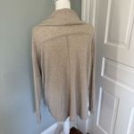 Lucky Brand Women's Large  Cowl Neck Thermal Sweater Long Sleeve Top Beige Photo 2