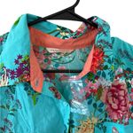 Soft Surroundings NEW Floral & Butterfly Shirt Dress Photo 3