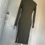 Prologue  Olive Green Midi Dress Photo 3