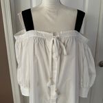 Anthropologie Anthro Plenty by Tracy Reese Off-The-Shoulder Tie-Front Midi Dress  Photo 5