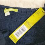 Gianni Bini Navy Blue Tie Front Spaghetti Strap Wide Leg Jumpsuit Size 10 New Photo 5
