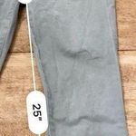 Madewell High Riser Crop 10” Women’s Size 26 Sage Green Cotton Blend Denim Jeans Photo 14