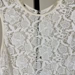 Cottagecore Lace Top Soft Girl Romantic Festival Vintage Inspired Blouse Medium White Photo 6