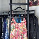 ZARA Pink Floral Patchwork Mini Dress Photo 6