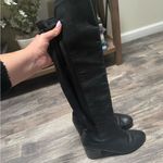 ALDO  Black Knee-High Leather Boots Photo 6