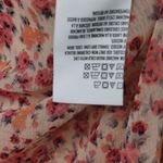 American Eagle  XS Pink Roses Sheer Duster Photo 1