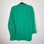 Anthropologie Akemi + Kin Abacos Green Eyelet Tunic Blouse Top Medium OB762780 Photo 7