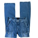 White House | Black Market High-Rise Everyday Soft Skinny Flare Jeans Blue Size 6L Photo 4