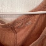 Aerie  Women's Size XL Brown Ribbed Tank Top Sleeveless Scoop Neck NWT‎ Photo 1