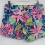 Lilly Pulitzer  bright shorts‎ size 0 Photo 0