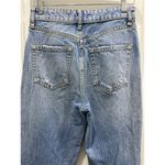 Free People We The Free Ranger Wide Leg Cropped Ripped Jeans, Sky Sz 26 Photo 6