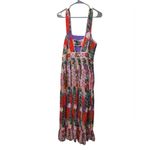 Anthropologie  Square Neck Maxi Dress Size 12 Photo 8