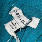 Rose + Olive  sz large tank top ties on shoulder adjustable elastic stretch back Photo 2