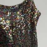 Free People sequin sheer mini dress Photo 1