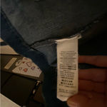 Candie's Vtg Y2K Glam Blue Denim Gold Embellished Sequin Distressed Boho Western Photo 8