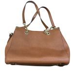 wilson's leather  Kate Large Satchel Shoulder Saffiano Bag‎ Chain Strap Tote Photo 3